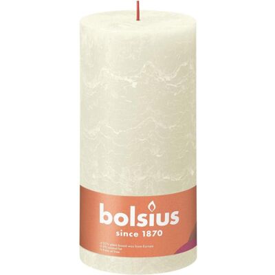 4x Bolsius, Bougie, Rustiko Shine (4 pcs) - Publicité 4x Bolsius, Bougie, Rustiko Shine (4 pcs) - Publicité