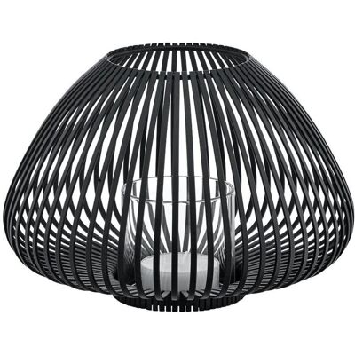 Blomus, Lanterne, LYVA Laterne black S 17cm - Publicité Blomus, Lanterne, LYVA Laterne black S 17cm - Publicité