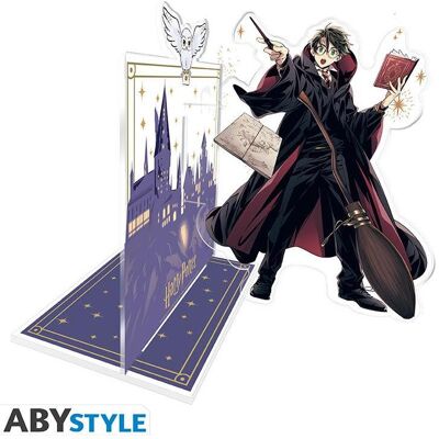 ABYstyle, Serre-livres, Harry Potter Acryl Bookend: Harry Potter - Publicité ABYstyle, Serre-livres, Harry Potter Acryl Bookend: Harry Potter - Publicité