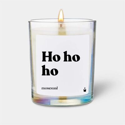 Chatty Candles, Bougie parfumée, Bougie parfumée Flowery Ho ho ho mosexual - Publicité Chatty Candles, Bougie parfumée, Bougie parfumée Flowery Ho ho ho mosexual - Publicité