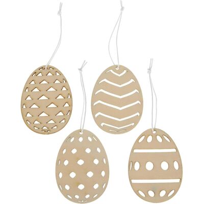 Papierdrachen, Déco de Pâques, Pâques Cutout Pendentif - Motif - Set 1 (12x) - Publicité Papierdrachen, Déco de Pâques, Pâques Cutout Pendentif - Motif - Set 1 (12x) - Publicité
