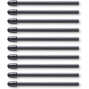 Wacom Plume Standard 10-pack, Accessoires pour stylet, Noir - Publicité Wacom Plume Standard 10-pack, Accessoires pour stylet, Noir - Publicité