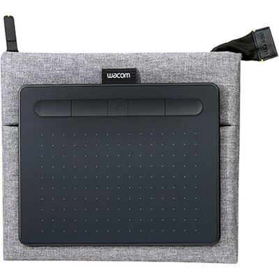 Wacom Etui souple Small, Tablette graphique, Gris - Publicité Wacom Etui souple Small, Tablette graphique, Gris - Publicité