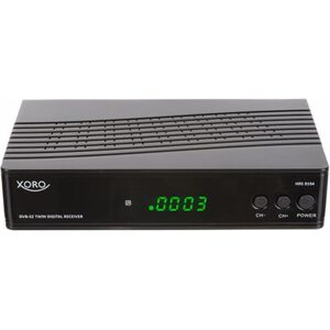Xoro HRS 9194 (DVB-S2), Récepteur TV, Noir - Publicité Xoro HRS 9194 (DVB-S2), Récepteur TV, Noir - Publicité