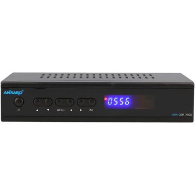 Récepteur satellite Ankaro DSR 2100 - HDTV, fente CI+ - Publicité Récepteur satellite Ankaro DSR 2100 - HDTV, fente CI+ - Publicité
