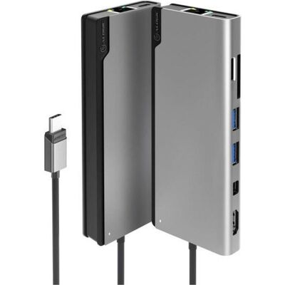 ALOGIC ULDPLSV2-SGR Dock pour ordinateur portable - Dual 4K, 100W Power, USB-C - Publicité ALOGIC ULDPLSV2-SGR Dock pour ordinateur portable - Dual 4K, 100W Power, USB-C - Publicité