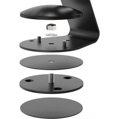 Support Accessoire SWBB de Compulocks - Noir - Publicité Support Accessoire SWBB de Compulocks - Noir - Publicité