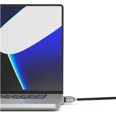 Adaptateur de verrouillage Macbook Pro 16 pouces M1 - Câble de sécurité - Publicité Adaptateur de verrouillage Macbook Pro 16 pouces M1 - Câble de sécurité - Publicité