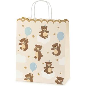 Partydeco, Emballage cadeau, Pochette cadeau Oursons 26 x 32.5 x 13 cm, 1 pièce (1x) - Publicité Partydeco, Emballage cadeau, Pochette cadeau Oursons 26 x 32.5 x 13 cm, 1 pièce (1x) - Publicité