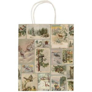 Sköna Ting, Emballage cadeau, A5 Dekotasche STBAG148 Winter - Publicité Sköna Ting, Emballage cadeau, A5 Dekotasche STBAG148 Winter - Publicité