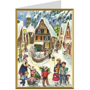 Richard Sellmer, Carte de vœux + papier à lettres, 99001 - Carte de Noël - Noël en famille - Publicité Richard Sellmer, Carte de vœux + papier à lettres, 99001 - Carte de Noël - Noël en famille - Publicité