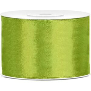 Partydeco, Emballage cadeau, Ruban satin 50mm vert pomme (25m) (1x) - Publicité Partydeco, Emballage cadeau, Ruban satin 50mm vert pomme (25m) (1x) - Publicité