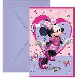 GoDan, Carte de vœux + papier à lettres, Invitations Minnie Mouse Junior 6 pcs (6 pcs) - Publicité GoDan, Carte de vœux + papier à lettres, Invitations Minnie Mouse Junior 6 pcs (6 pcs) - Publicité