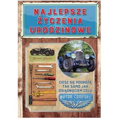 Trend, Carte de vœux + papier à lettres, Geburtstagsgrusskarte MF25 - Publicité Trend, Carte de vœux + papier à lettres, Geburtstagsgrusskarte MF25 - Publicité