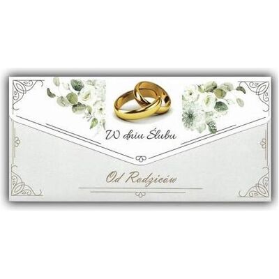 Teka, Carte de vœux + papier à lettres, Hochzeitskartenumschlag von den Eltern - Publicité Teka, Carte de vœux + papier à lettres, Hochzeitskartenumschlag von den Eltern - Publicité