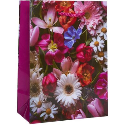 Idena, Emballage cadeau, Geschenktasche classic Blumen glänzend 11,5x16x6cm sortiert - Publicité Idena, Emballage cadeau, Geschenktasche classic Blumen glänzend 11,5x16x6cm sortiert - Publicité