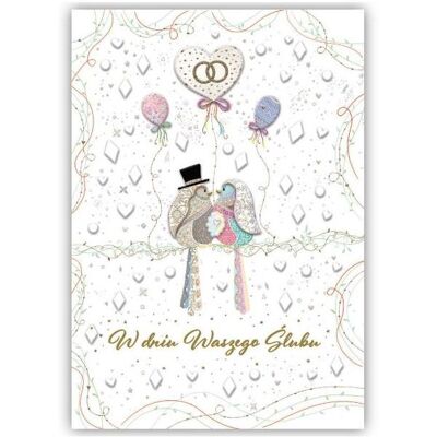 Trend, Carte de vœux + papier à lettres, TS Carte de voeux de mariage - Publicité Trend, Carte de vœux + papier à lettres, TS Carte de voeux de mariage - Publicité