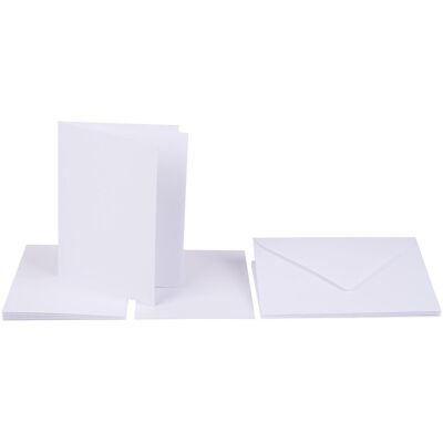Folia, Carte de vœux + papier à lettres, Cartes doubles (5 pcs) - Publicité Folia, Carte de vœux + papier à lettres, Cartes doubles (5 pcs) - Publicité