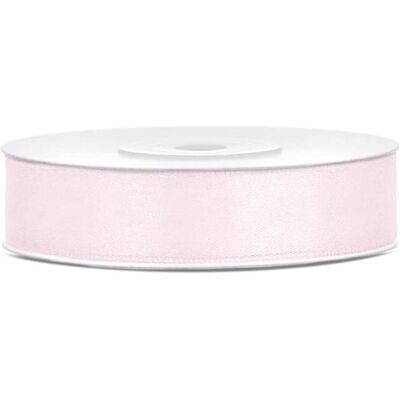 Partydeco, Emballage cadeau, Ruban cadeau Satin rose 12 mm / 25 mètres (1x) - Publicité Partydeco, Emballage cadeau, Ruban cadeau Satin rose 12 mm / 25 mètres (1x) - Publicité