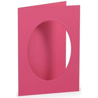 Rössler, Carte de vœux + papier à lettres, Carte passe-partout B6 5pcs rose (5 pcs) - Publicité Rössler, Carte de vœux + papier à lettres, Carte passe-partout B6 5pcs rose (5 pcs) - Publicité