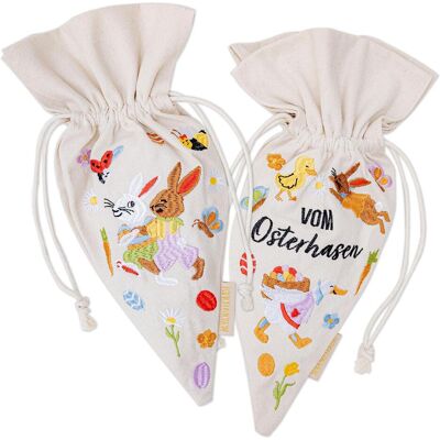 Papierdrachen, Emballage cadeau, 2 Geschenkbeutel Osterhasenwelt Set 01 (2x) - Publicité Papierdrachen, Emballage cadeau, 2 Geschenkbeutel Osterhasenwelt Set 01 (2x) - Publicité
