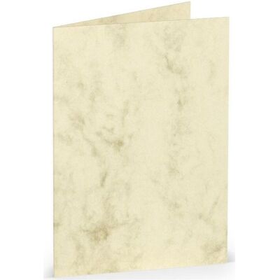 Magni, Carte de vœux + papier à lettres, Cartes Coloretti A7Hd 5 Chamois Marmora (5 pcs) - Publicité Magni, Carte de vœux + papier à lettres, Cartes Coloretti A7Hd 5 Chamois Marmora (5 pcs) - Publicité
