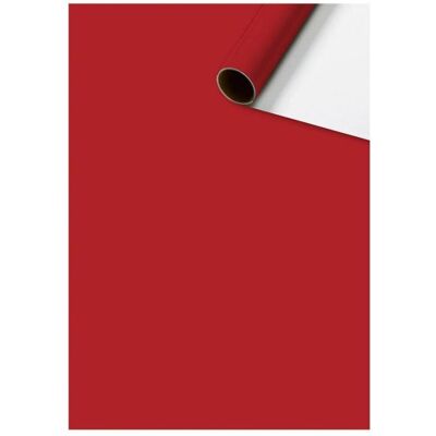 Stewo, Emballage cadeau, Papier cadeau Uni Plain 526591322 70x500cm rouge foncé (1x) - Publicité Stewo, Emballage cadeau, Papier cadeau Uni Plain 526591322 70x500cm rouge foncé (1x) - Publicité