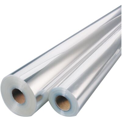 Folia, Emballage cadeau, Rouleau de papier d'aluminium transparent comme du cristal (1x) - Publicité Folia, Emballage cadeau, Rouleau de papier d'aluminium transparent comme du cristal (1x) - Publicité