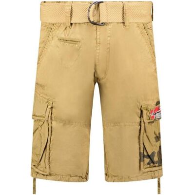 Geographical Norway Short Pasteque EO 063 M SX1425H/GNO-Beige, Carte géographique - Publicité Geographical Norway Short Pasteque EO 063 M SX1425H/GNO-Beige, Carte géographique - Publicité