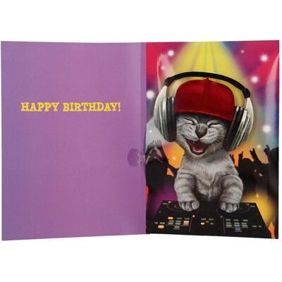 Depesche, Carte de vœux + papier à lettres, Aujourd'hui, c'est ton anniversaire. (1 pcs) - Publicité Depesche, Carte de vœux + papier à lettres, Aujourd'hui, c'est ton anniversaire. (1 pcs) - Publicité