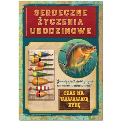 Trend, Carte de vœux + papier à lettres, MF43 Geburtstagsgrusskarte - Publicité Trend, Carte de vœux + papier à lettres, MF43 Geburtstagsgrusskarte - Publicité
