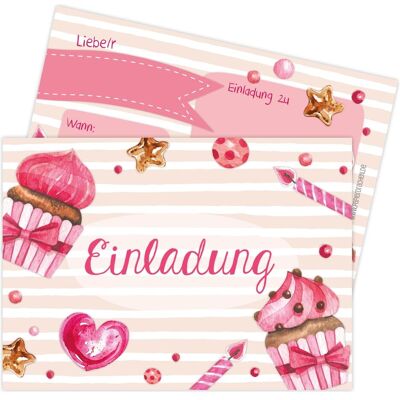 Papierdrachen, Carte de vœux + papier à lettres, Cupcakes (12 pcs) - Publicité Papierdrachen, Carte de vœux + papier à lettres, Cupcakes (12 pcs) - Publicité