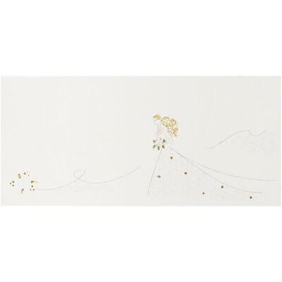 MAK, Carte de vœux + papier à lettres, Hochzeitskarte DL SDM02 - Junges Paar - Publicité MAK, Carte de vœux + papier à lettres, Hochzeitskarte DL SDM02 - Junges Paar - Publicité