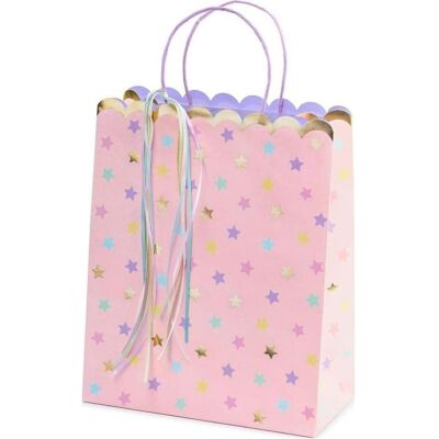 Partydeco, Emballage cadeau, Gift bags Stars, mix, 26x32x13cm (1 pkt / 1 pc.) (1x) - Publicité Partydeco, Emballage cadeau, Gift bags Stars, mix, 26x32x13cm (1 pkt / 1 pc.) (1x) - Publicité
