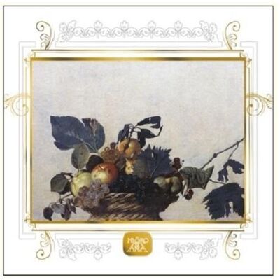 da Vinci, Carte de vœux + papier à lettres, Karte 16x16cm + Umschlag Früchte - Publicité da Vinci, Carte de vœux + papier à lettres, Karte 16x16cm + Umschlag Früchte - Publicité