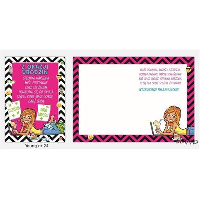 Stamp, Carte de vœux + papier à lettres, Carte garçon B6 + enveloppe n° 024 Anniversaire (1 pcs) - Publicité Stamp, Carte de vœux + papier à lettres, Carte garçon B6 + enveloppe n° 024 Anniversaire (1 pcs) - Publicité