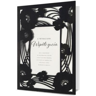 Nuance, Carte de vœux + papier à lettres, Karte B6 Beileid KL HM100-1054 - Publicité Nuance, Carte de vœux + papier à lettres, Karte B6 Beileid KL HM100-1054 - Publicité