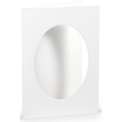 Rössler, Carte de vœux + papier à lettres, Carte passe-partout B6 5pcs blanc (5 pcs) - Publicité Rössler, Carte de vœux + papier à lettres, Carte passe-partout B6 5pcs blanc (5 pcs) - Publicité