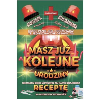 Teka, Carte de vœux + papier à lettres, Geburtstagskarte mit Rezept - Publicité Teka, Carte de vœux + papier à lettres, Geburtstagskarte mit Rezept - Publicité