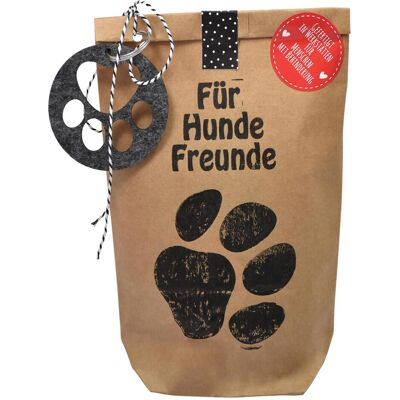 Wunderle, Emballage cadeau, Sac à cadeaux chiens amis (1x) - Publicité Wunderle, Emballage cadeau, Sac à cadeaux chiens amis (1x) - Publicité