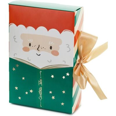 Partydeco, Emballage cadeau, Coffret cadeau Père Noël, 6x22.5x15 cm, mix (1 pkt / 1 pc.) - Publicité Partydeco, Emballage cadeau, Coffret cadeau Père Noël, 6x22.5x15 cm, mix (1 pkt / 1 pc.) - Publicité