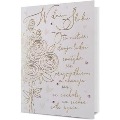 Nuance, Carte de vœux + papier à lettres, Karte B6 Hochzeit HM200-2082 - Publicité Nuance, Carte de vœux + papier à lettres, Karte B6 Hochzeit HM200-2082 - Publicité