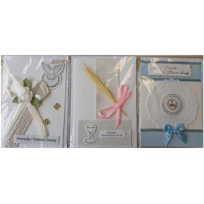 Avanti, Carte de vœux + papier à lettres, Karte zur Erstkommunion B6 RR MIX - Publicité Avanti, Carte de vœux + papier à lettres, Karte zur Erstkommunion B6 RR MIX - Publicité