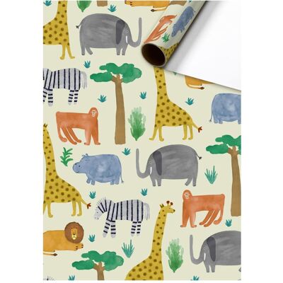 Stewo, Emballage cadeau, Papier cadeau Timba 252853285 clair 70x200cm (1x) - Publicité Stewo, Emballage cadeau, Papier cadeau Timba 252853285 clair 70x200cm (1x) - Publicité