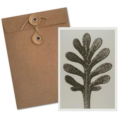 Sköna Ting, Carte de vœux + papier à lettres, Carnet BF5-111 Schafgarbe Doldenblütler (1 pcs) - Publicité Sköna Ting, Carte de vœux + papier à lettres, Carnet BF5-111 Schafgarbe Doldenblütler (1 pcs) - Publicité
