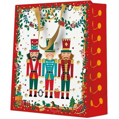 PAW, Emballage cadeau, Gift bag Nutcracker, 20 cm x 25 cm (1x) - Publicité PAW, Emballage cadeau, Gift bag Nutcracker, 20 cm x 25 cm (1x) - Publicité