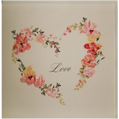 MAK, Carte de vœux + papier à lettres, Valentinstagskarte Quadrat A05 Liebe - Publicité MAK, Carte de vœux + papier à lettres, Valentinstagskarte Quadrat A05 Liebe - Publicité