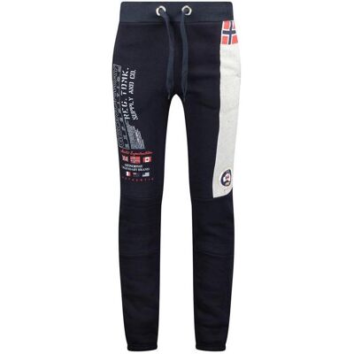 Geographical Norway Merinos NAVY MEN 100 Hose, Carte géographique - Publicité Geographical Norway Merinos NAVY MEN 100 Hose, Carte géographique - Publicité