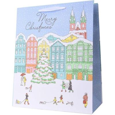 Canpol, Emballage cadeau, Gift Bag Christmas Paper Gift Bag 26.4x13.7x32.5cm (1x) - Publicité Canpol, Emballage cadeau, Gift Bag Christmas Paper Gift Bag 26.4x13.7x32.5cm (1x) - Publicité