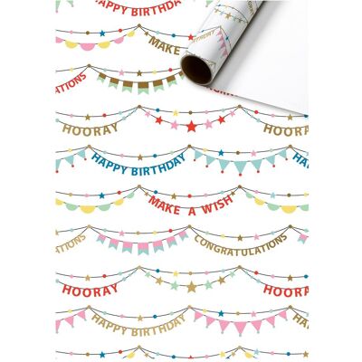 Stewo, Emballage cadeau, Geschenkpapier (1x) - Publicité Stewo, Emballage cadeau, Geschenkpapier (1x) - Publicité